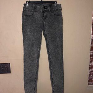Hot topic love sick skinny stretch jeans